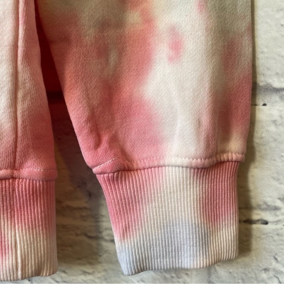 BENCH Pullover Crew Neck Ribbed Sweater Tie Dye Size Small - Picture 4 of 10